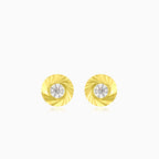 Boucles d’oreilles Lustrous Bloom en or jaune