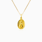 Pendentif Jésus de Prague en or jaune