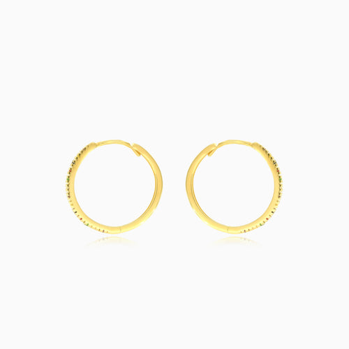 pendientes-de-oro-con-gemas-multicolores