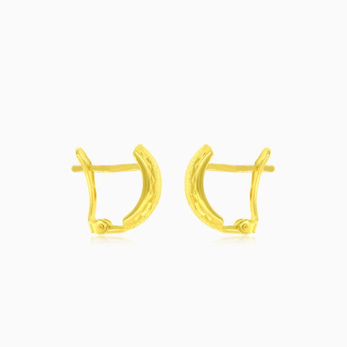Pendientes colgantes delight en oro amarillo