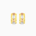 Pendientes de oro tritono