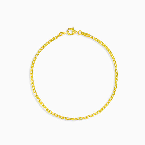 Jemný řetízkový náramek ankr