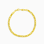 Schlichtes Würfelketten-Armband