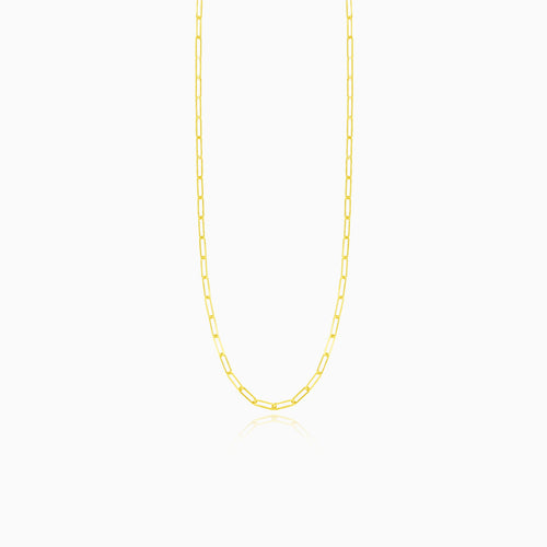 Jemný zlatý ankrový řetěz