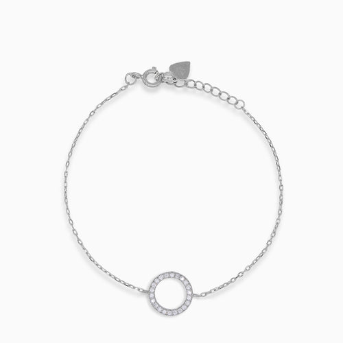 Kettenarmband mit größerem Ring