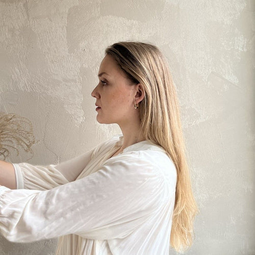 Créoles pendantes en or