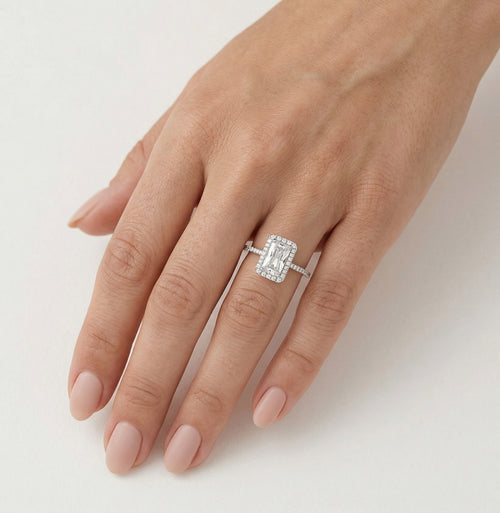 Royal Silber Zirkonia Ring