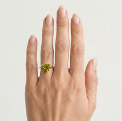 Modavite trilliant gold ring