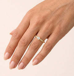 Bague diamant conte de fées