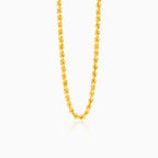 Gold vermeil rope chain