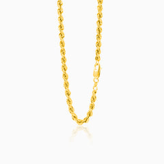 Gold vermeil rope chain