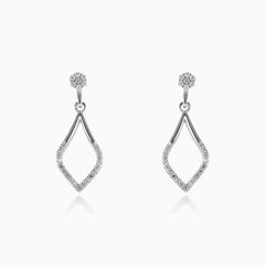 Soft rhombus earrings