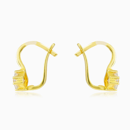 Boucles d’oreilles pendantes Princess en zirconium