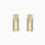 Creolen mit Diamanten