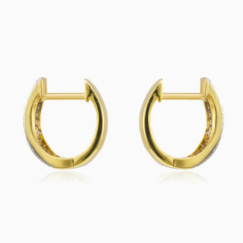 Creolen mit Diamanten