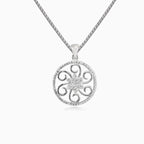 Přívěsek květiny se spirálou