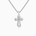 Croix infinie en argent