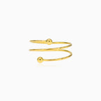 Zlatý spirálový prsten