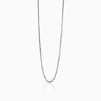 Stříbrný ankrový řetízek