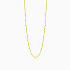 Gold brillo chain