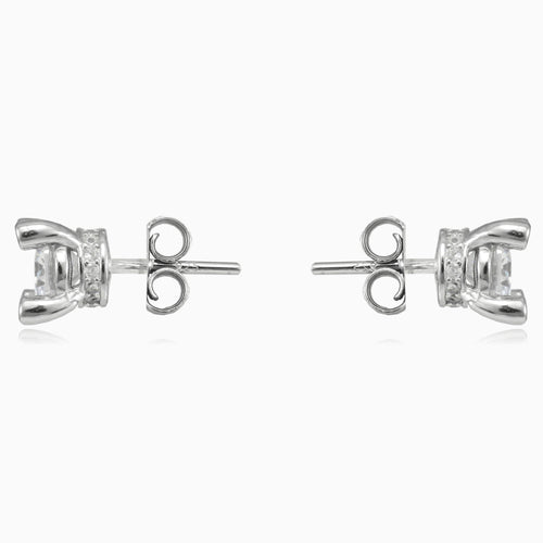 Boucles d’oreilles clous couronne