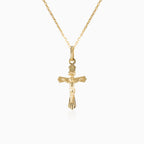 Decorative gold cross