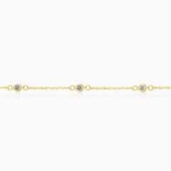 Bracelet femme élégant avec zircon cubique