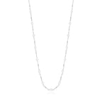 Collier en or blanc avec perles d’eau douce