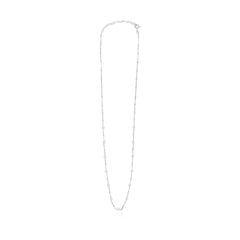 Collier en or blanc avec perles d’eau douce