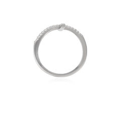 Bague en argent sterling avec design de croix