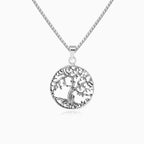 Silver tree of life pendant