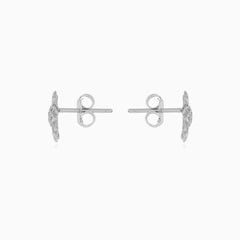 Clous d’oreilles marguerite en argent sterling