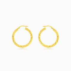 Luxuriöse Klappbügel-Eleganz-Creolen