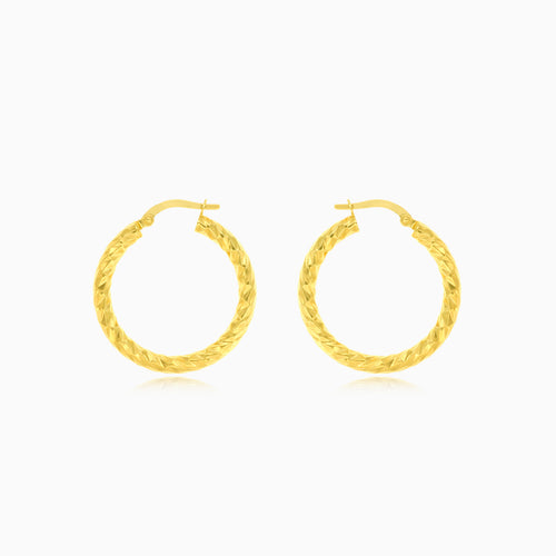 Luxuriöse Klappbügel-Eleganz-Creolen