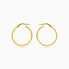 Kruhy ze 14kt žlutého a bílého zlata