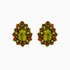 Harmonie enchanteresse : cascades de gemmes serties griffes