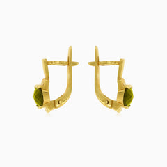 Élégance en barre scintillante de moldavite sereine