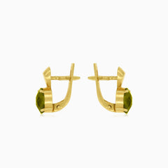 Simplicité en or – pendentif ovale sérénité