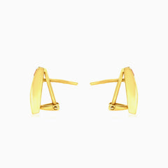 Eleganz in Kanalfassung: 4 Granat-Ohrstecker im Strahlschliff