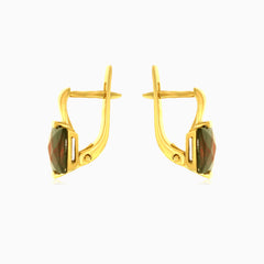 Anhänger mit Granat im Prinzessschliff aus Gold