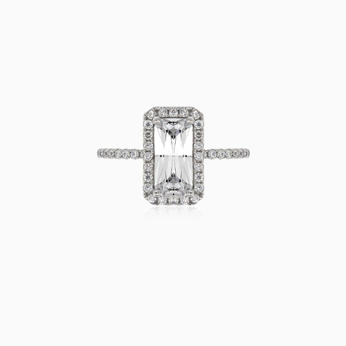 Royal Silber Zirkonia Ring