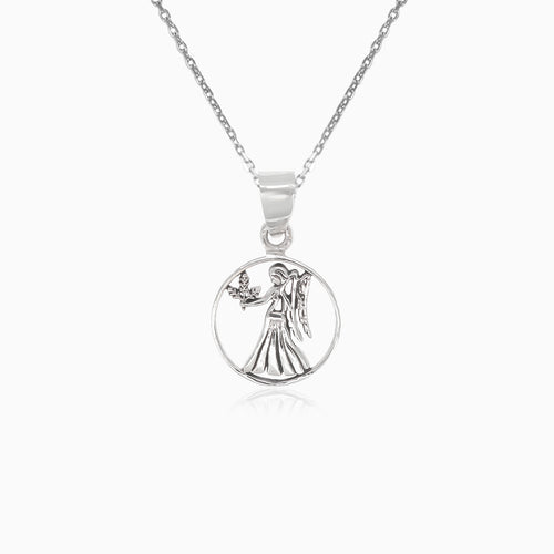 Stříbrný přívěsek Panna