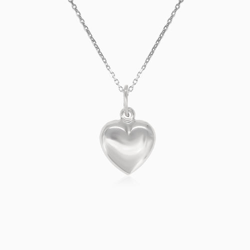 Colgante de plata corazón pequeño
