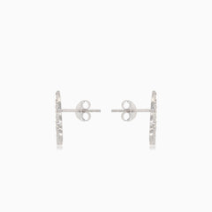 Stříbrné náušnice křídlo anděla