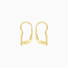 Náušnice s kubickými zirkony ve tvaru srdce