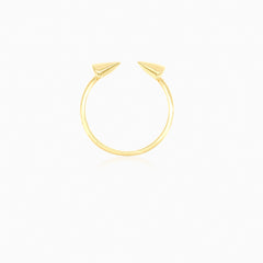 Nedokončený prsten s hroty