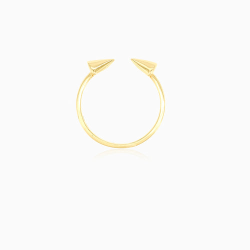 Nedokončený prsten s hroty