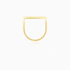 Bague au style simple