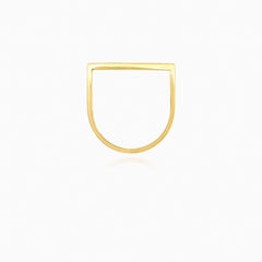 Bague au style simple