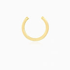 Women minimalist gold earcuff